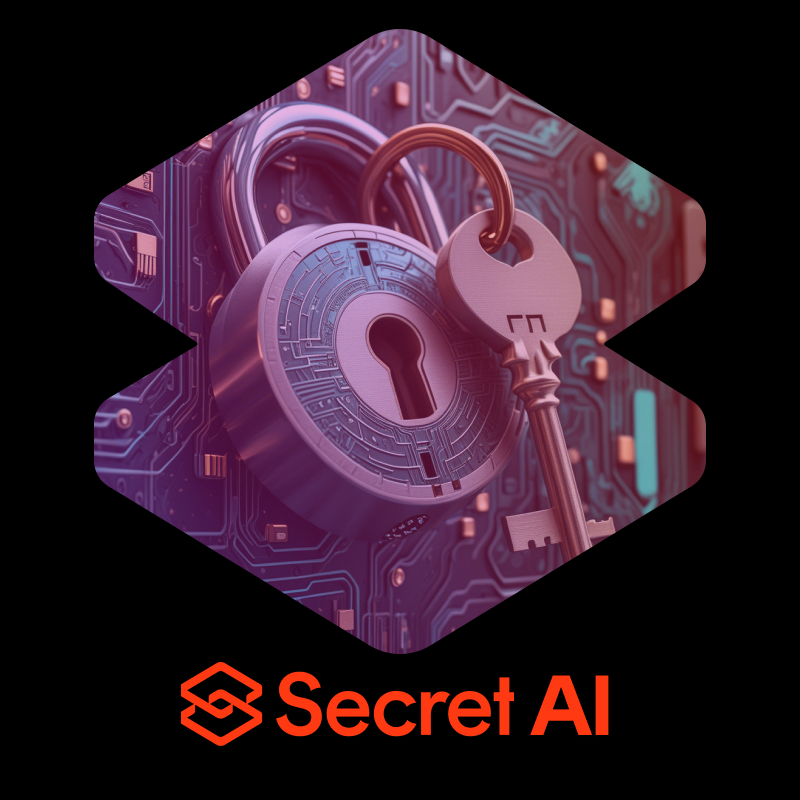 SecretNetwork's tweet photo. Your data. Your AI.  

Fully private. Utterly secure.  

The AI revolution is here https://t.co/OqmrHVPZZ3