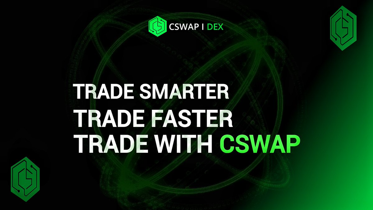 Some teams build just to build—we build to win.

We’re making CSWAP your best choice for trading.
CSWAP is Cardano DeFi done right. 🔥

✅ Decentralized
✅ Fast
✅ Permissionless
✅ Verifiable
✅ Seamless