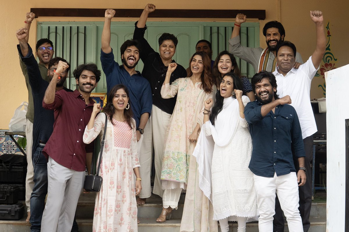 Vamsi Kaka (@vamsikaka) on Twitter photo #TralalaMovingPictures first Production - #Shubam Produced by <a href="/Samanthaprabhu2/">Samantha</a>, The film is ready for release. Stay tuned for more updates!!
#KanakavalliTalkies <a href="/himankd/">Himank Duvvuru</a> <a href="/praveenfilms/">Praveen kandregula</a> <a href="/VasanthMaringa1/">Vasanth_Maringanti</a> <a href="/HarshithReddyM/">Harshith Reddy</a> <a href="/ShriyaKontham/">Shriya Kontham</a> #CharanPeri @shalinikondepud <a href="/gavireddy_srinu/">Gavireddy_srrinivas</a> #TralalaMovingPictures first Production - #Shubam Produced by <a href="/Samanthaprabhu2/">Samantha</a>, The film is ready for release. Stay tuned for more updates!!
#KanakavalliTalkies <a href="/himankd/">Himank Duvvuru</a> <a href="/praveenfilms/">Praveen kandregula</a> <a href="/VasanthMaringa1/">Vasanth_Maringanti</a> <a href="/HarshithReddyM/">Harshith Reddy</a> <a href="/ShriyaKontham/">Shriya Kontham</a> #CharanPeri @shalinikondepud <a href="/gavireddy_srinu/">Gavireddy_srrinivas</a>