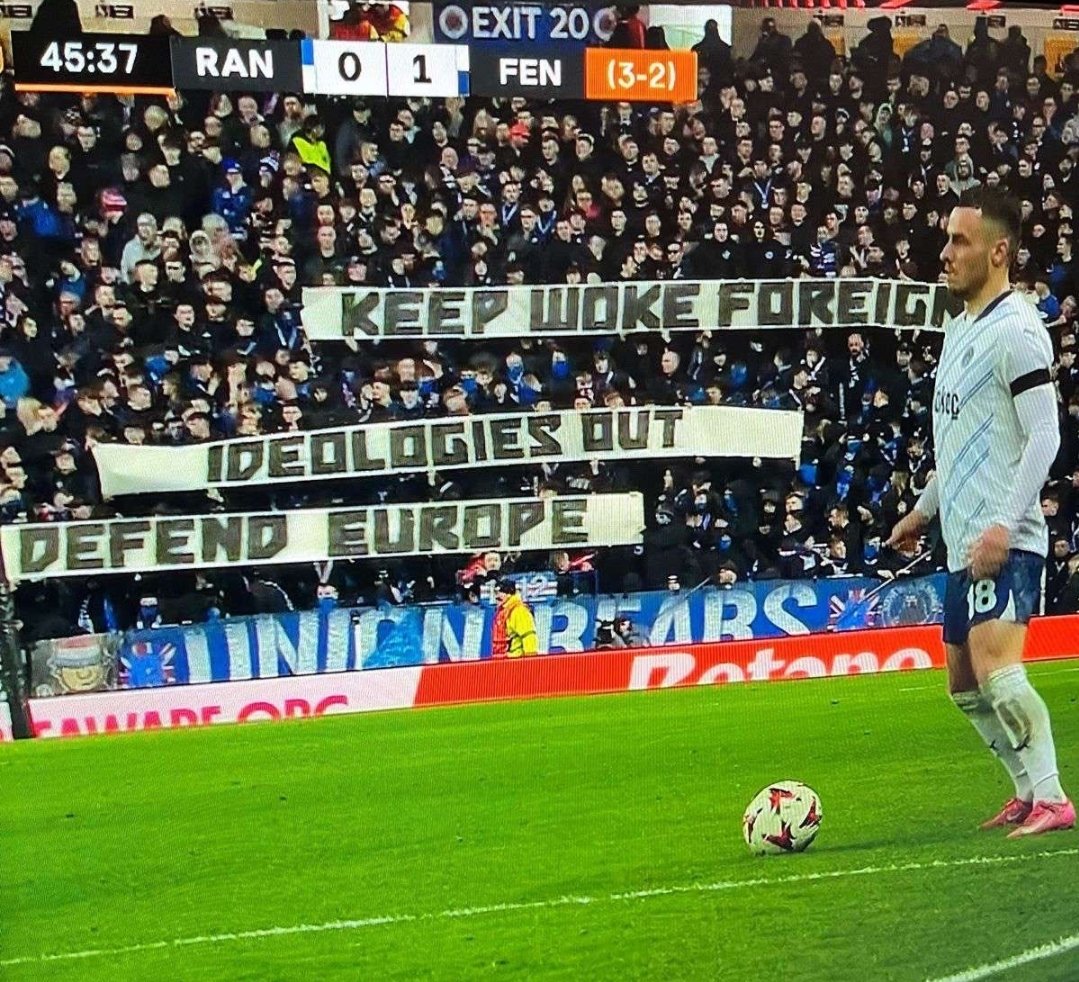 av_toi's tweet photo. " Defend Europe........."
Fae a bothy shed in a Shipyard 🙄
#StatementFC https://t.co/0MIsNyjald