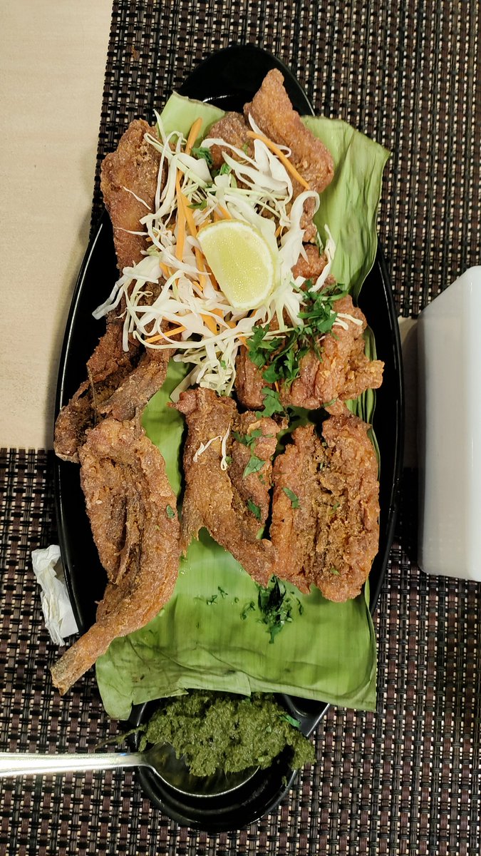 Kavyaoffical's tweet image. "Crispy, golden, and absolutely delicious! 🍽️🔥
.
.
.
 #BombilFry #SeafoodLover"