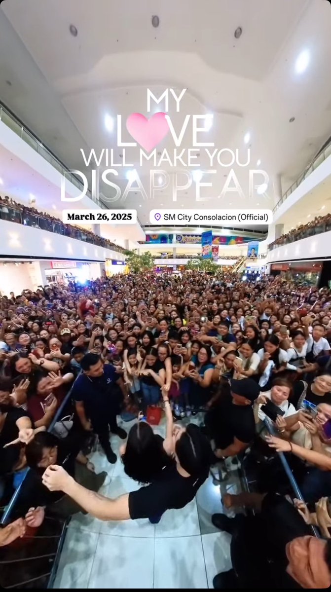CEBU!!!!!🥹💛🙏🏻  salamat kaayo ninyong tanan!!! Makahilak man tag lansang ani oi!!!! Thank you kaayo abot sa akong pinaka ilalom na kasing kasing. Lahi ra jud. SALAMAT.❤️ #MyLoveWillMakeYouDisappear #March26 in cinemas. 💛 #Cebu