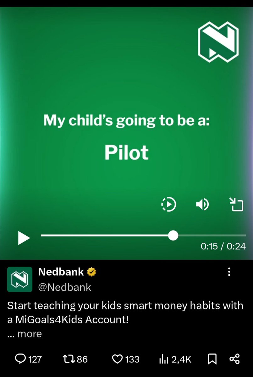 flixipie's tweet photo. @Nedbank Fighter jets 😎 #MiGoals4Kids https://t.co/JMMuV3RyB6
