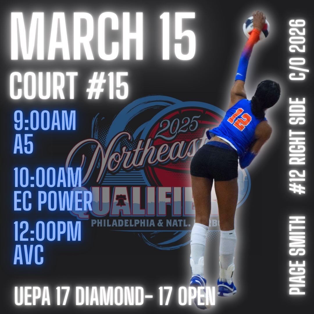Standing on God’s Word this is our time!!! Let’s Go UEPA 17 Diamonds #12 NEQ 1 @uepavolleyball @prepdigtexas @prepvolleyball @411vball <a href="/legerandmoon/">Léger & Moon Volleyball</a>