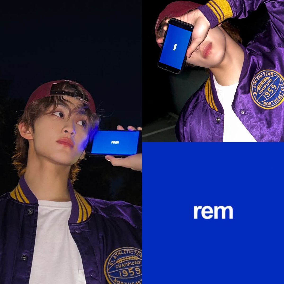 mataharichan's tweet photo. pls remember that the rem font &amp; colors are mark’s original design 😬😬 so whether someone choose to wear aya’s cap or not, jangan langsung negative thinking

at the end of the day, everyone who bought or made these caps by themselves did it to support &amp; promote molo https://t.co/KMyBiUVPM7