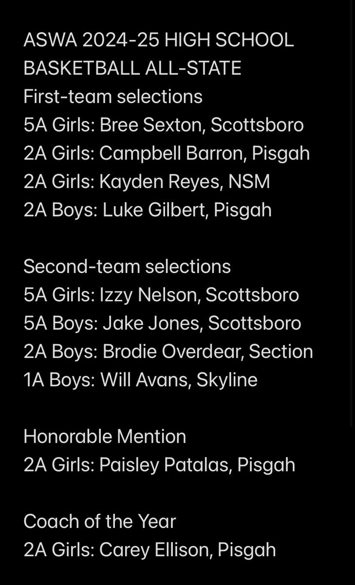 jbowensports's tweet photo. Jackson County high school basketball players receive all-state honors. https://t.co/0UYG1cZU6C
