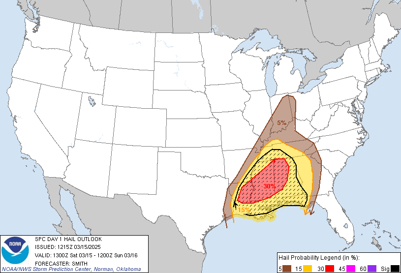 LimWeather's tweet photo. D1 #HighRisk in S #DixieAlley esp #BirminghamAL,#Tuscaloosa,#HooverAL,#NorthPortAL,#bessemer,#Selma,#JacksonMS,#Hattiesburg,#MeridianMS,#LaurelMS,#ColumbusMS,#TupeloMS
30SIG #Tornado/SIG #Hail/45SIG #Wind risks
#Wxx #WxTwitter #SPC #SevereWx #MSwx #ALwx #Mississippi #Alabama https://t.co/9SKdSqZkWC