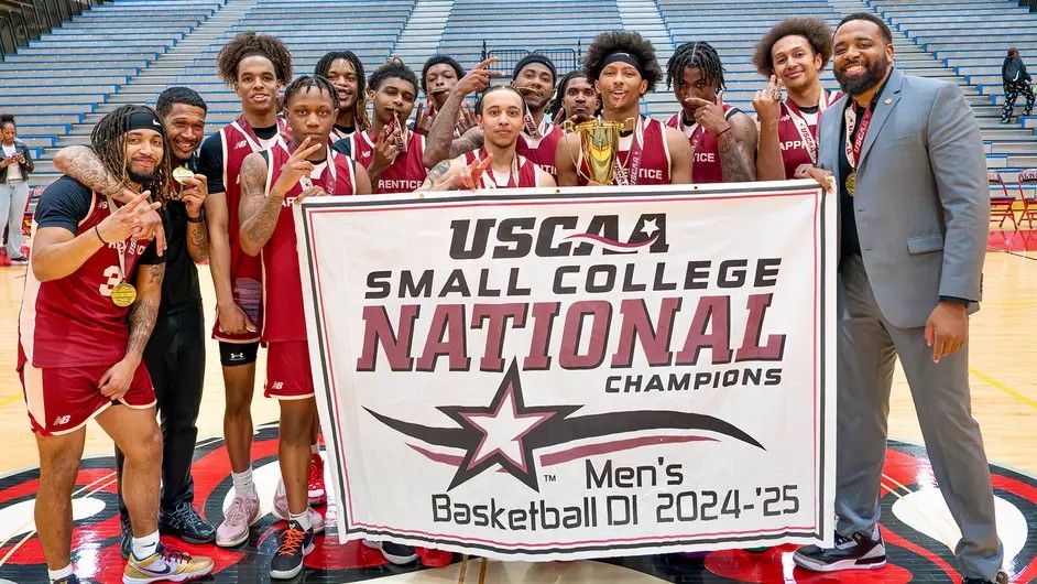 Congrats to Apprentice for its second consecutive MBB national title! <a href="/GoBuilderSports/">Apprentice Athletics</a>  <a href="/USCAA/">USCAA</a> 
newsouthconference.com/mbb/2025/03/15…