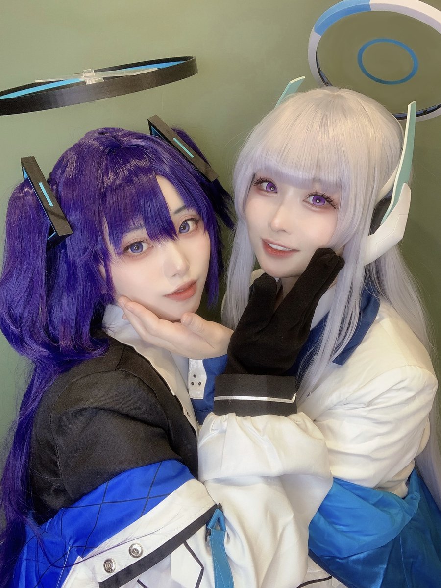 ryoracos's tweet photo. 💙🤍ノアユウ🤍💙 #ブルアカ https://t.co/7hfYevF584