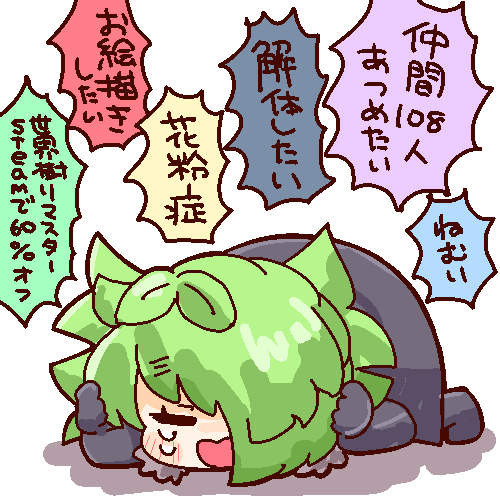 いまのきもちを描きました。 