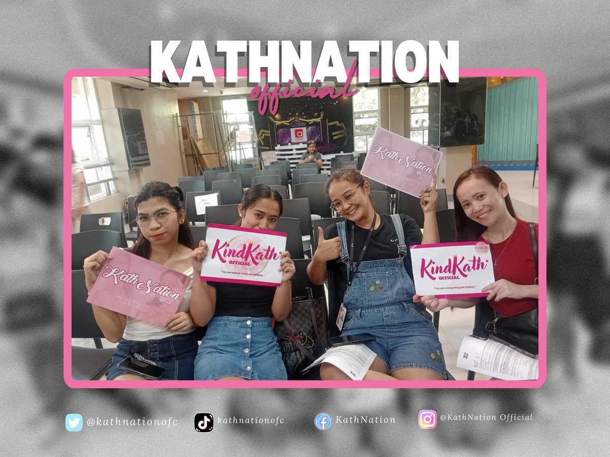 KathNationOFC's tweet photo. KathNation is present for Kath's ganap! 
It's a YES for us! 🫶 

#KathrynBernardo #Kathryn #KCMB https://t.co/qNn7cQl1zz