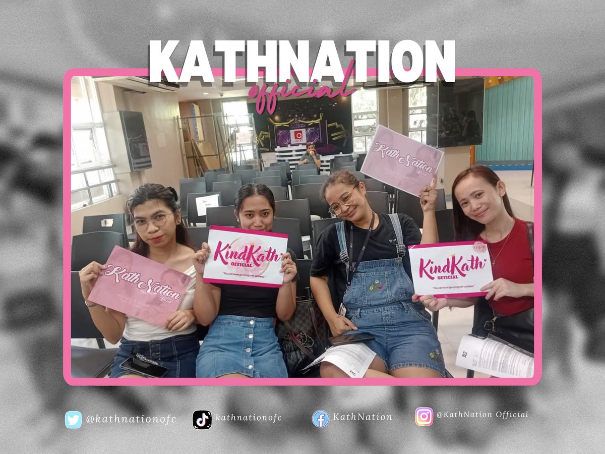 KathNationOFC's tweet photo. KathNation is present for Kath's ganap! 
It's a YES for us! 🫶 

#KathrynBernardo #Kathryn #KCMB https://t.co/qNn7cQl1zz