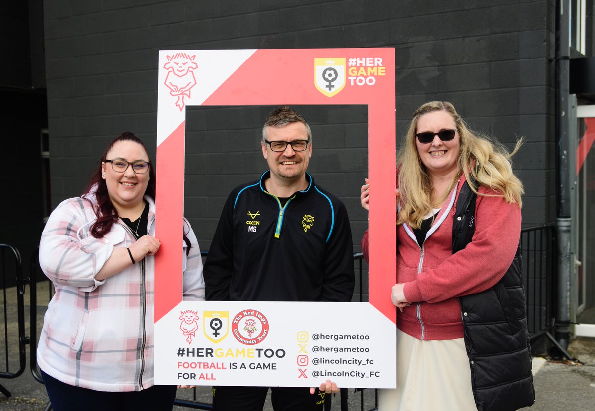 ❤️ Today's our dedicated <a href="/HerGameToo/">Her Game Too</a> fixture!

ℹ️ Look out for our ambassadors around the ground and the half-time Q&amp;A session!

#LINBRR