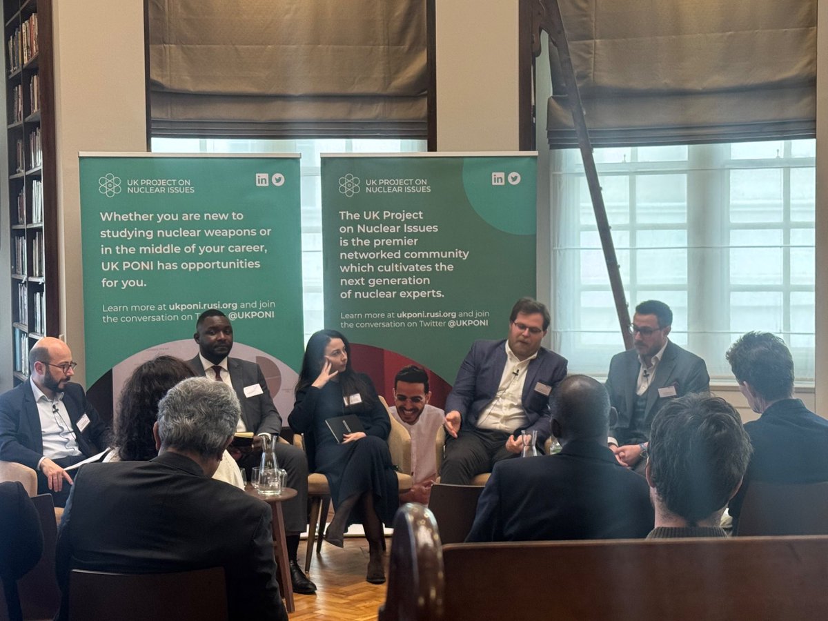 olamideDIY's tweet image. Yesterday, we launched The Global Third Nuclear Age in the historic @RUSI_org Library!
Honored to share this moment with my co-authors @andrewfutter , Cameron Hunter & @LudovicaCastel5 , discussing the complexities of the @ThirdNuclearAge
Huge thanks to the team @UKPONI