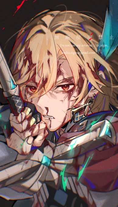 こういうバチバチのカーヴェも見たいわけ…(※タップ推奨)#GenshinImpact #Kaveh #原神 