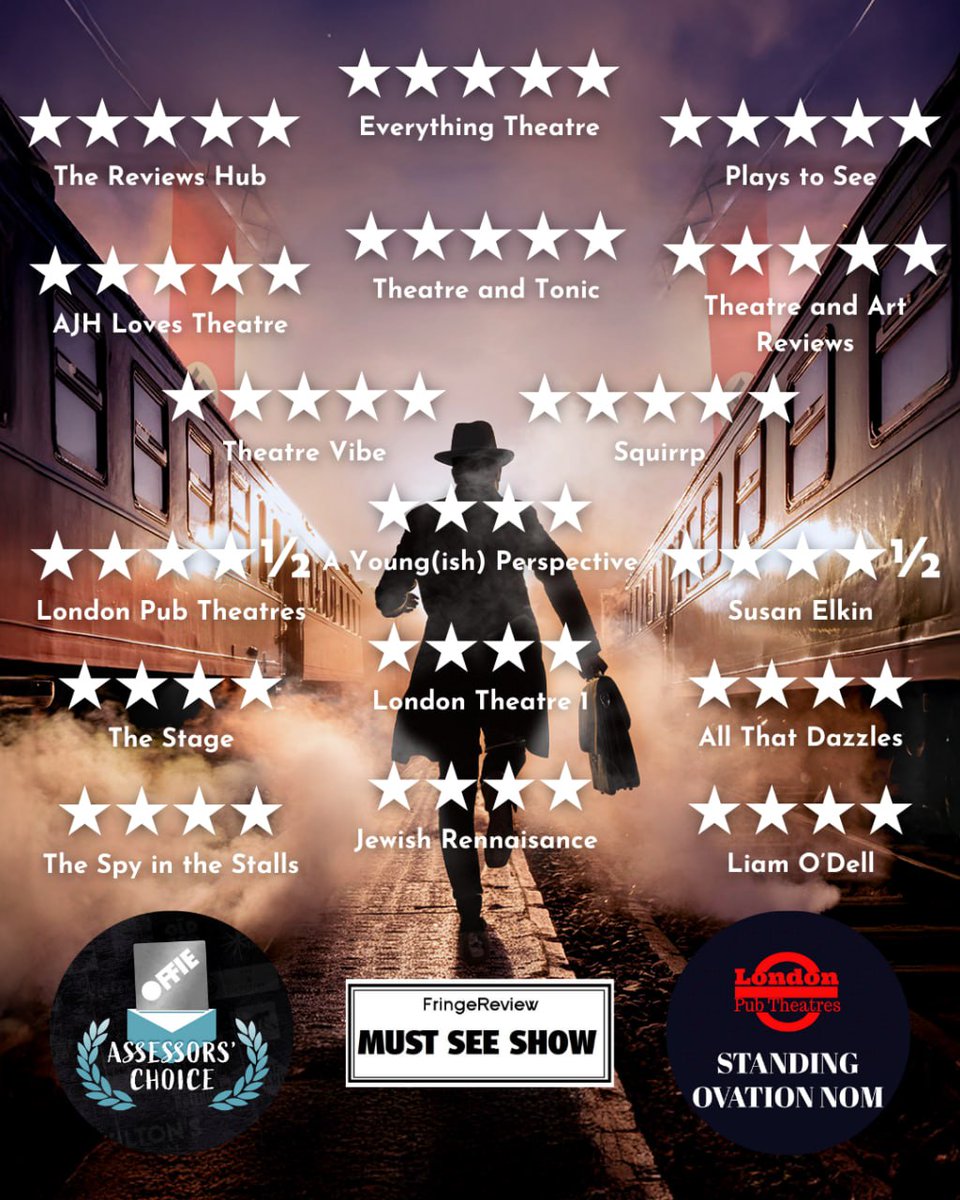 What a journey. 🎭✨

Tonight, The Passenger takes its final bow at <a href="/finborough/">Finborough Theatre</a>, closing out an incredible sold-out, five-week run. We are beyond grateful for the overwhelming response—so many amazing reviews, nominations, and packed houses from start to finish.

Until next time!