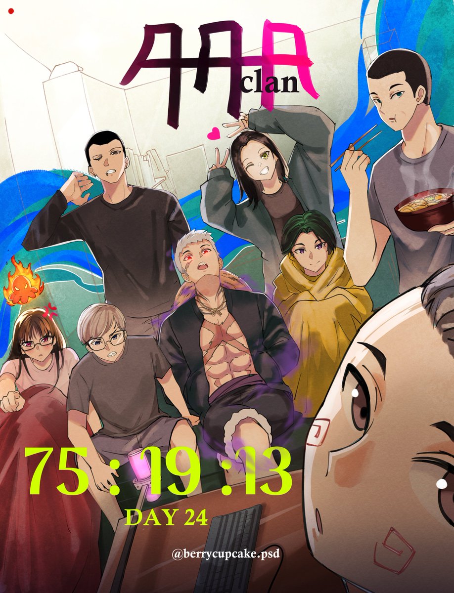 berrycupcakepsd's tweet photo. A4A Clan season 1 @yourbae @yukatheoglen @tierison
#yb #rezaoktovian #illustration #opecommission #aaaclan #MARAPTHON #YB #Tierison #LYuka #GarryAng #AnimeArt https://t.co/DfpuMDdH9A
