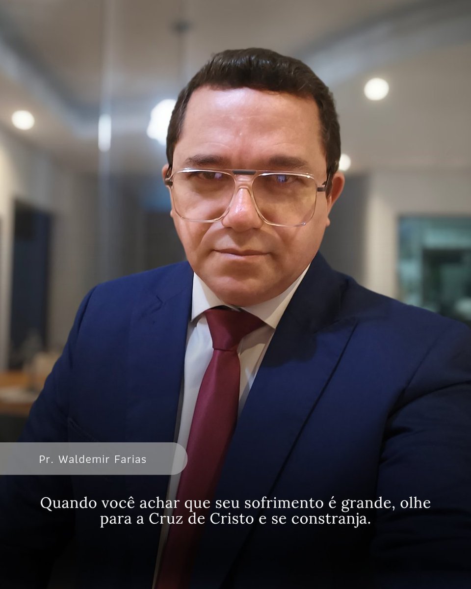 WALFARIAS's tweet photo. Isaías 53:3 ARC
[3] Era desprezado e o mais indigno entre os homens, homem de dores, experimentado nos trabalhos e, como um de quem os homens escondiam o rosto, era desprezado, e não fizemos dele caso algum.
https://t.co/s3pp690sms https://t.co/13Hhz5WSnz
