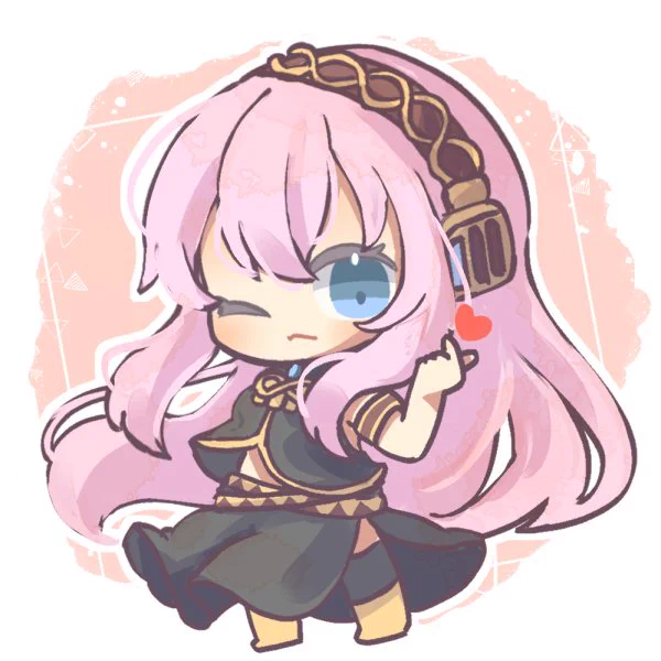 #巡音ルカ #ArtistsOnX #ArtShare #ChibiArt #fanart 
