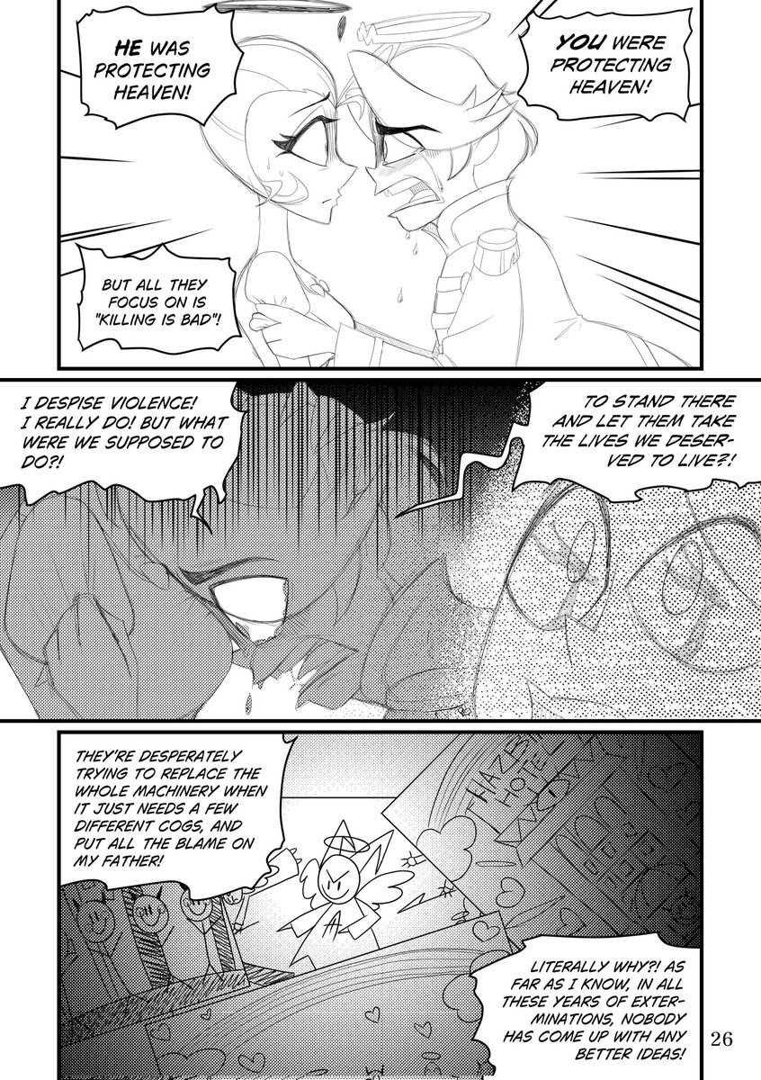 'Abel's intervention' Part 9

Please, read the PREVIOUS part first so you can enjoy the whole thing.
And remember I'm posting the next part too.

#HazbinHotelAbel
#HazbinHotel #HazbinHotelEmily #HazbinHotelCharlie #HazbinHotelVaggie #HazbinHotelOC