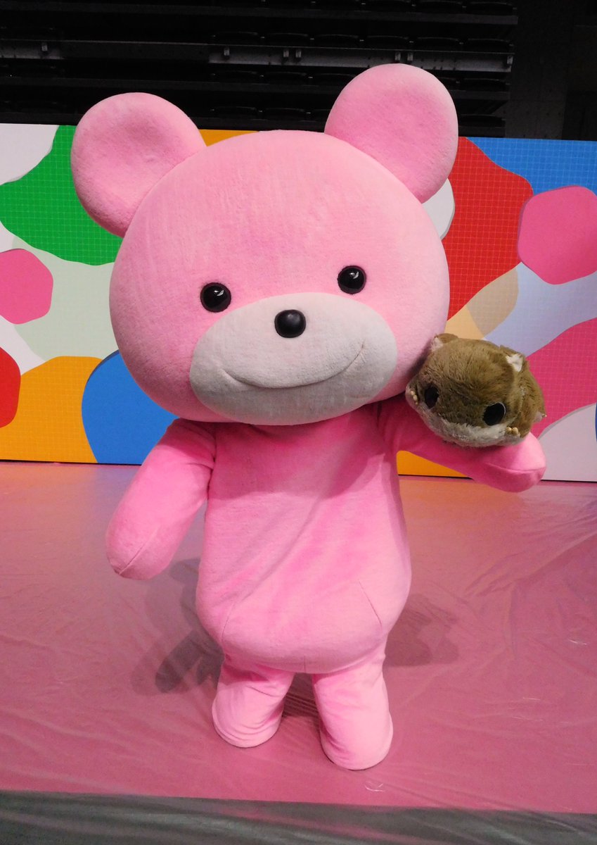 『 #プチクマ ＆ "ももた" 記念コラボ写真』
📷2025.3.15.撮影
さいたまスーパーアリーナ【富士薬品お客様感謝フェスタ】
ゆるキャラフォトセッション会場でコラボ画を収穫できました👌✨
ブルボン・ブルボンプチシリーズのマスコットキャラクター
ヽ(=´▽`=)ﾉ〜☆彡
#ももた 
#ももんがコラボ