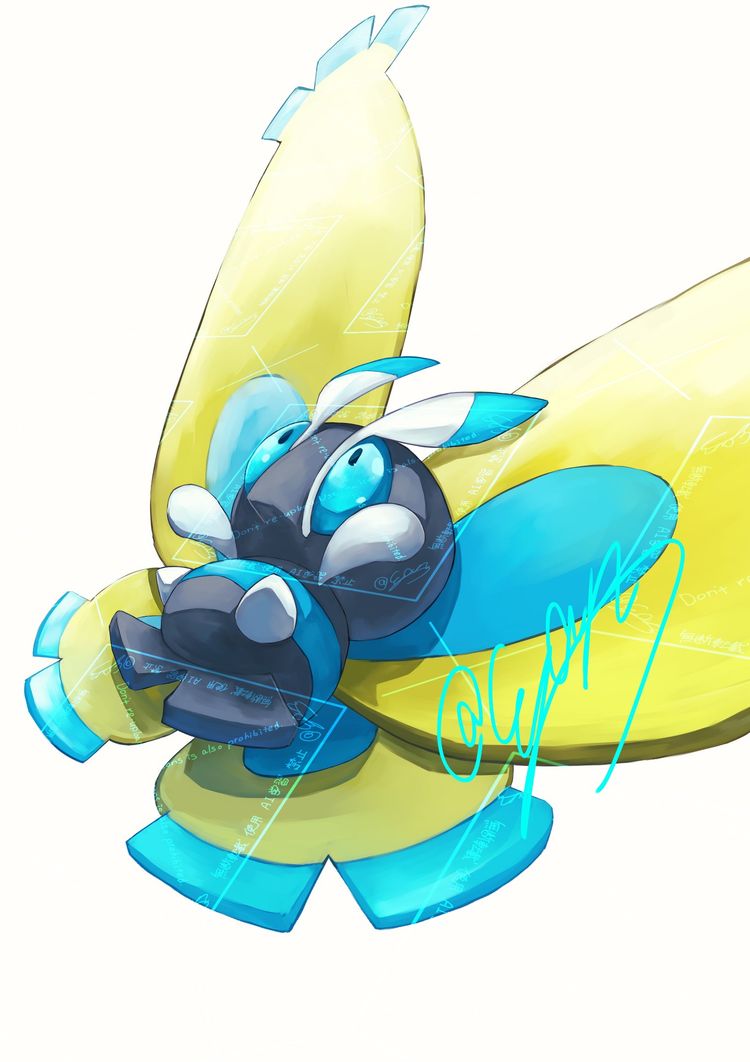 cyan449's tweet photo. #ガーメイル #Mothim https://t.co/mprhJkS0vs
