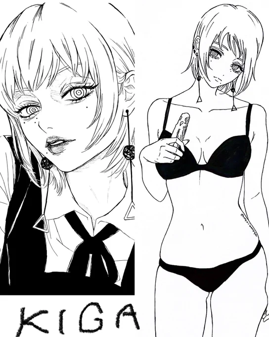 死の悪魔ちゃんも描いてみたい 