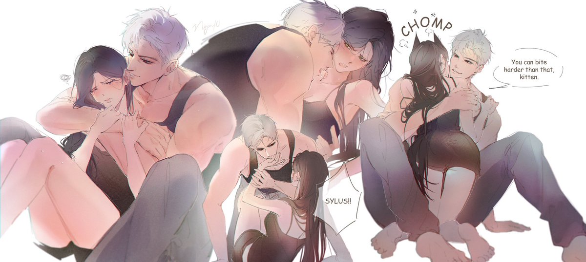 ng_a10's tweet image. Biting is one of his love languages 🗣️🗣️

#Sylus