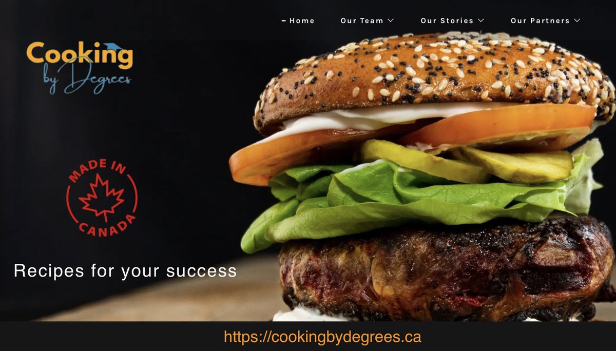 Good Morning, Canada ❤️ !

Look no further than #CookingbyDegrees for delicious, easy-to-make recipes for home cooks and your students who are hard at work studying! 100% #MadeinCanada ❤️ 🇨🇦 🍽️ Cook more here: cookingbydegrees.ca 🙏 SHARE with your cooks! #recipes #Canada