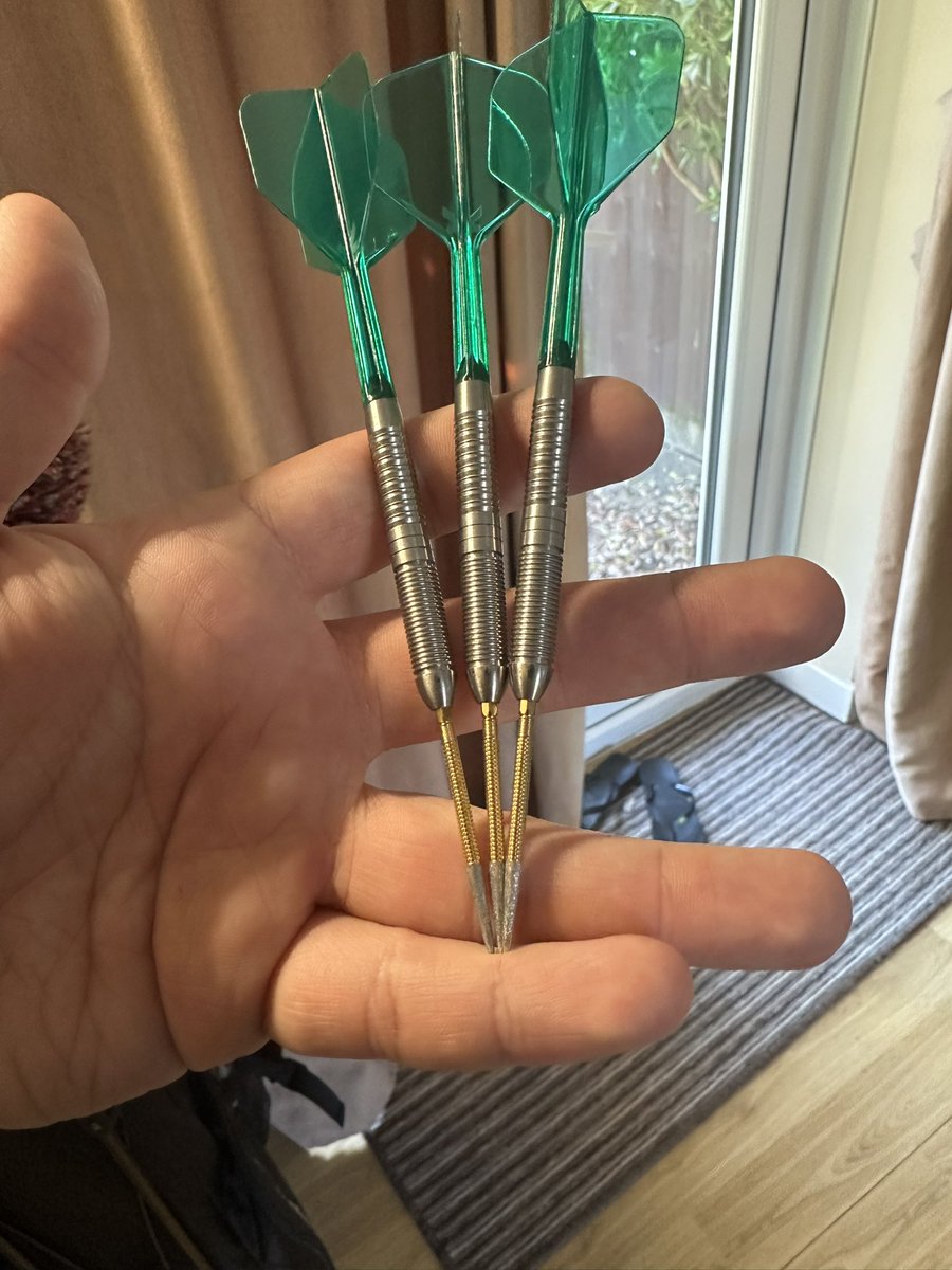 George__Harris's tweet photo. @joshpearson180 Target Crux 24g with 35mm grd custom points! https://t.co/0GXnkMavfr