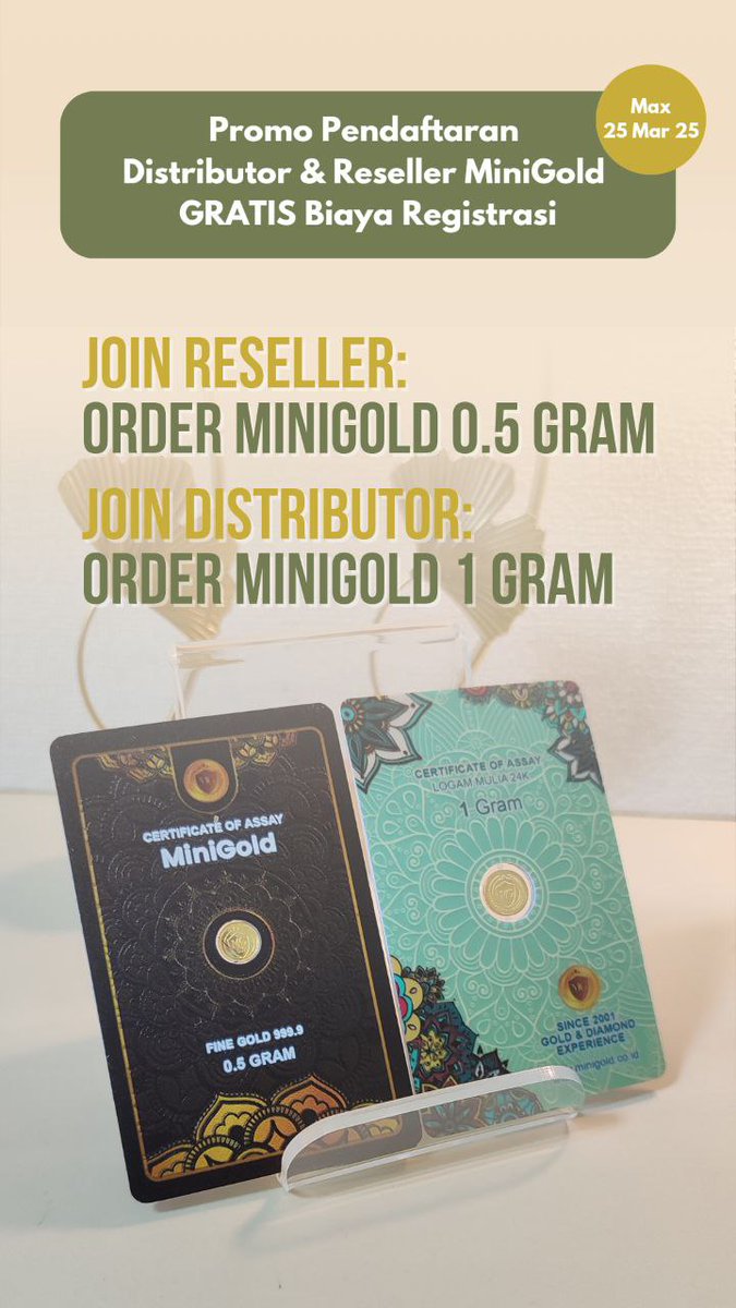 MiniGold Indonesia tweet media