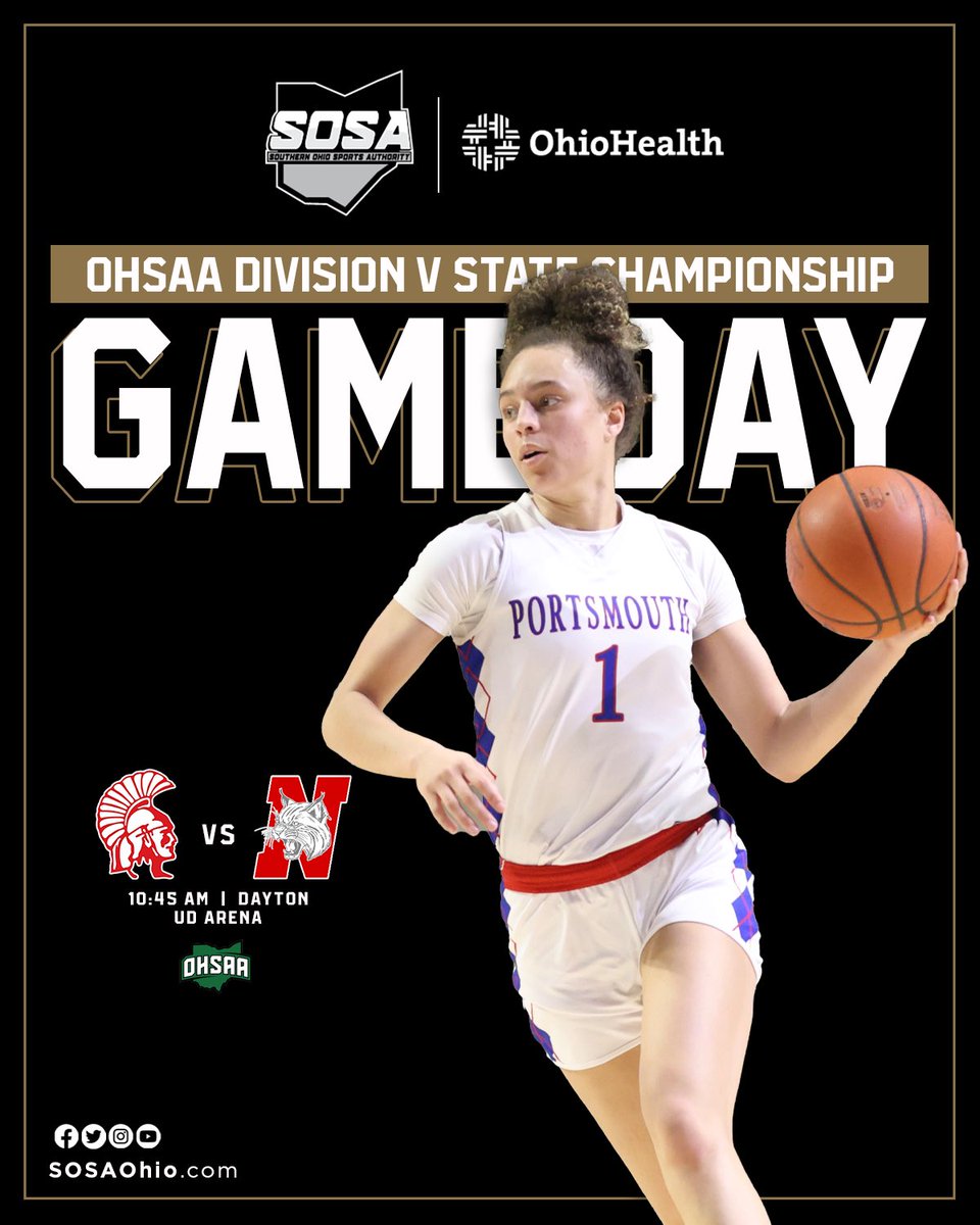 Southern Ohio Sports Authority (@sosaohio) on Twitter photo IT’S GAMEDAY!
⚔️ 🆚Norwayne
🕣: 10:45 a.m.
📍: University of Dayton Arena
📰: <a href="/SirBrockNetter/">Brock A. Netter</a>
📸: Raymond Gleadle
🎥: <a href="/dw1509/">Derrick Webb</a>
📺: <a href="/OHSAASports/">OHSAA Sports</a> IT’S GAMEDAY!
⚔️ 🆚Norwayne
🕣: 10:45 a.m.
📍: University of Dayton Arena
📰: <a href="/SirBrockNetter/">Brock A. Netter</a>
📸: Raymond Gleadle
🎥: <a href="/dw1509/">Derrick Webb</a>
📺: <a href="/OHSAASports/">OHSAA Sports</a>