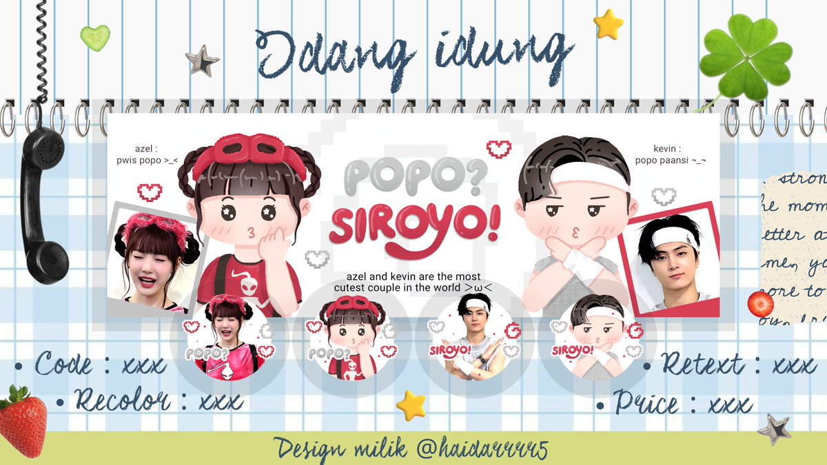 Haidwangg's tweet photo. Repost will be very appreciated 🍀

Popo? Siroyo~ 🙈
malam teman timun 🥒 idang bawa anak baru buwat di ospek nich 🤙 si imyut popo siroyo 💥 jika ada kesamaan dengan ba lain boleh banget tegur idang lewat wa ato dm yaps 🤟 sekali lagi! Popo? Siroyo~🤟😋🤟

Thankyou 🫰

#zonauang https://t.co/iGaJchM1AU