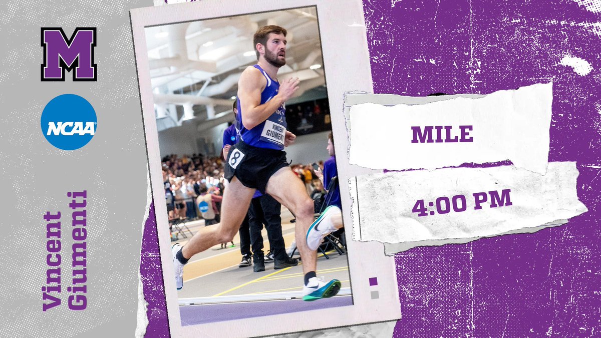 NATTYS DAY TWO! Vincent Giumenti and Mary Mason are joined by Ryan McVicker today at the NCAA Division III Indoor Track and Field Championship! <a href="/UMUTFXC/">Mount Union T&F</a> #GoMountGo 

📍: Pittsfield, N.Y.
⏰: 11:00 AM, 4:00 PM and 5:05 PM
📊: results.leonetiming.com/?mid=7678
🎥: ncaa.com/liveschedule/2…
