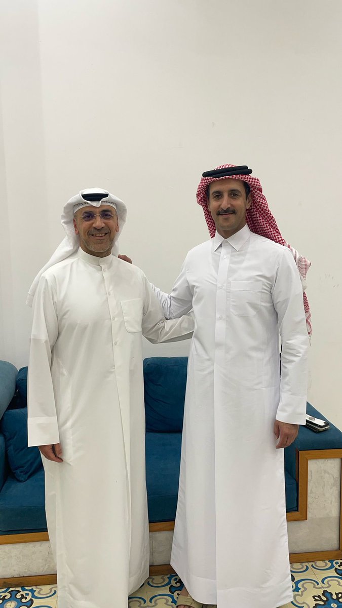 هاني المذكور (@hanialmathkoor) on Twitter photo والله لا يعرفني من قبل
لكن لما سمع عن حادثة ولدي عمر في قطر تواصل معاي للإطمئنان عليه وإذا كنا محتاجين أي شي
وكل يوم يطرش لنا فطورنا،أكرمنا بكرمه
والنعم فيك يا إبن الزعيم
اللواء ركن مشعل بن محمد العطية
<a href="/mmalattiyah/">Meshaal M Al-Attiyah</a>
وأسأل الله العلي القدير أن يشف أخاك عبدالرحمن
ادعوا له يا أحباب🙏 والله لا يعرفني من قبل
لكن لما سمع عن حادثة ولدي عمر في قطر تواصل معاي للإطمئنان عليه وإذا كنا محتاجين أي شي
وكل يوم يطرش لنا فطورنا،أكرمنا بكرمه
والنعم فيك يا إبن الزعيم
اللواء ركن مشعل بن محمد العطية
<a href="/mmalattiyah/">Meshaal M Al-Attiyah</a>
وأسأل الله العلي القدير أن يشف أخاك عبدالرحمن
ادعوا له يا أحباب🙏