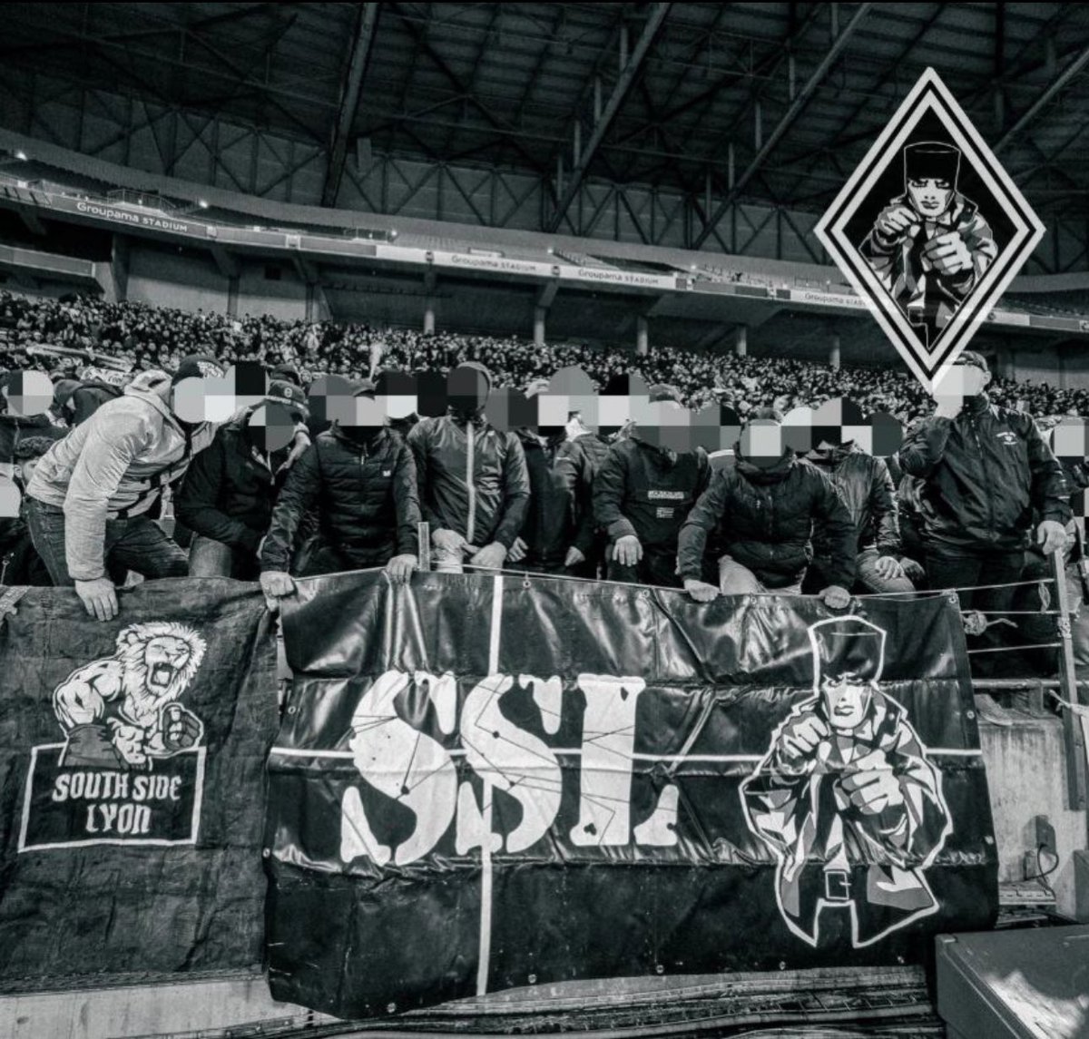 southsidelyon's tweet photo. 13/03/2025 OL - FCSB
Bloc 19 / Virage Sud Lyon https://t.co/nTIUJxKhhR