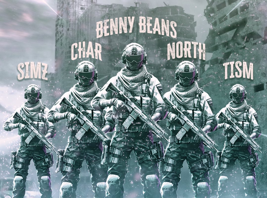 The OG’s Are In Town👀

⚪️@7vnnorth 
⚪️<a href="/BennyBeans_/">Benny</a> 
⚪️<a href="/AwhTismm/">TismSZN</a> 
⚪️<a href="/simz_EU/">SimzEU</a> 
⚪️<a href="/dave/">Dave</a>