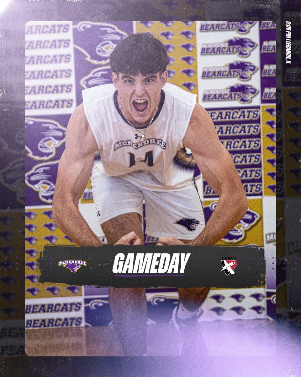 McKBearcats's tweet photo. TOP 14 MATCH UP๐ฅ๐ First 100 students & YMCA kids get a free shirtโผ๏ธ
โ๏ธ 5:00 PM
๐Lebanon, IL
๐๏ธ MPCC
๐ No. 14 @LewisFlyers
๐ https://t.co/6OV4069h1S
๐บ https://t.co/ffGJCGvu3F
#BearcatsUnleashed #USAtheme https://t.co/VN0ccZ4Lcq