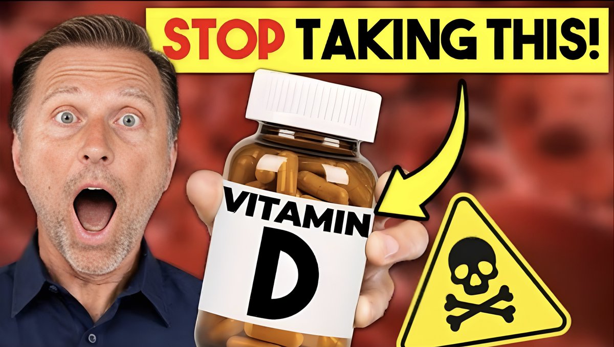 10,000 IU of vitamin D3: miracle cure or huge mistake?

Most people take 600-2,000 IU of vitamin D3 daily.

But what if you needed 10,000 IU every day just to stay healthy?

Sound extreme? Here’s what you need to know:🧵