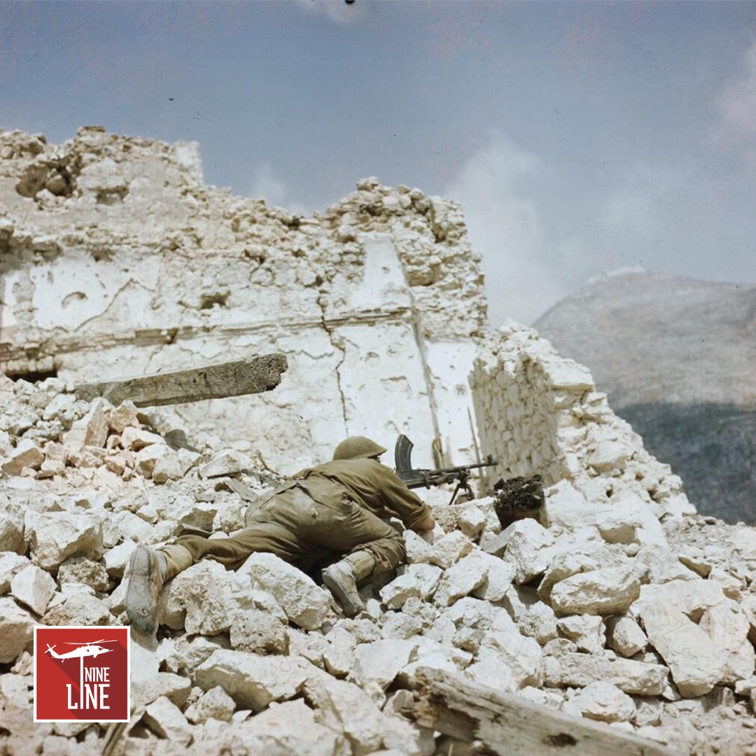 NineLineApparel's tweet photo. On this day in history, the US 5th Army launches new attacks on Cassino. This included 14,000 tons of bombs and 190,000 shells. The battle began on January 17, 1944, and lasted until May 18, 1944.
#onthisday #thisdayinhistory #nineline #USarmy #1944 https://t.co/YzQRTd6Sk2