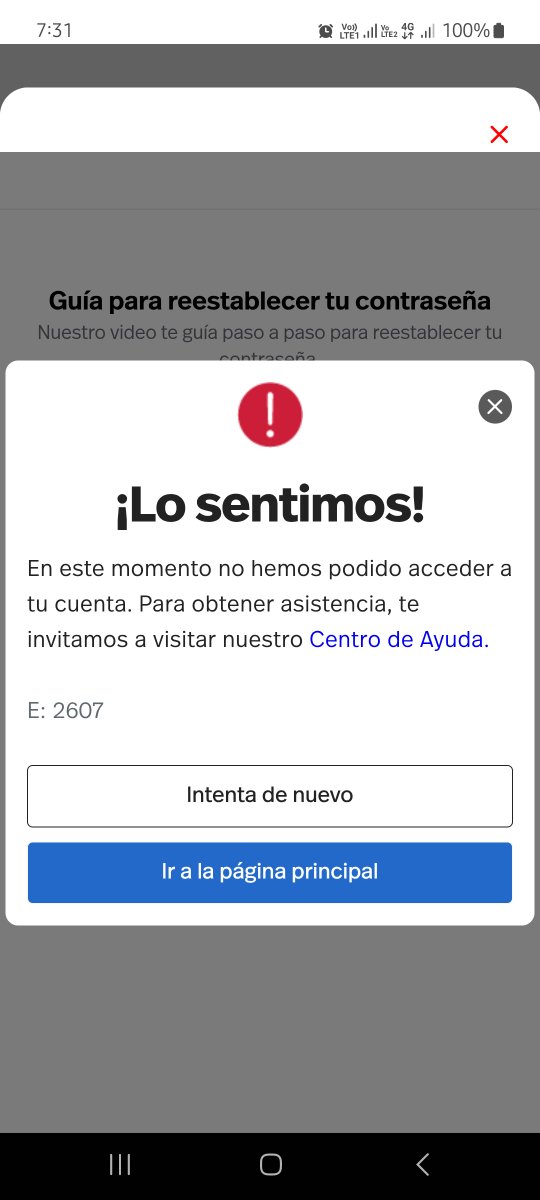 rcarloscortes's tweet photo. @lifemiles buenas trato de entrar a mi cuenta y me dice que debo reestablecer la contraseña,intento reestablecer la contraseña y me arroja y un error ,hace semanas llame para hablar sobre eso y que iban a escalar pero aún no solucionan nada https://t.co/2uyA2JDTnq