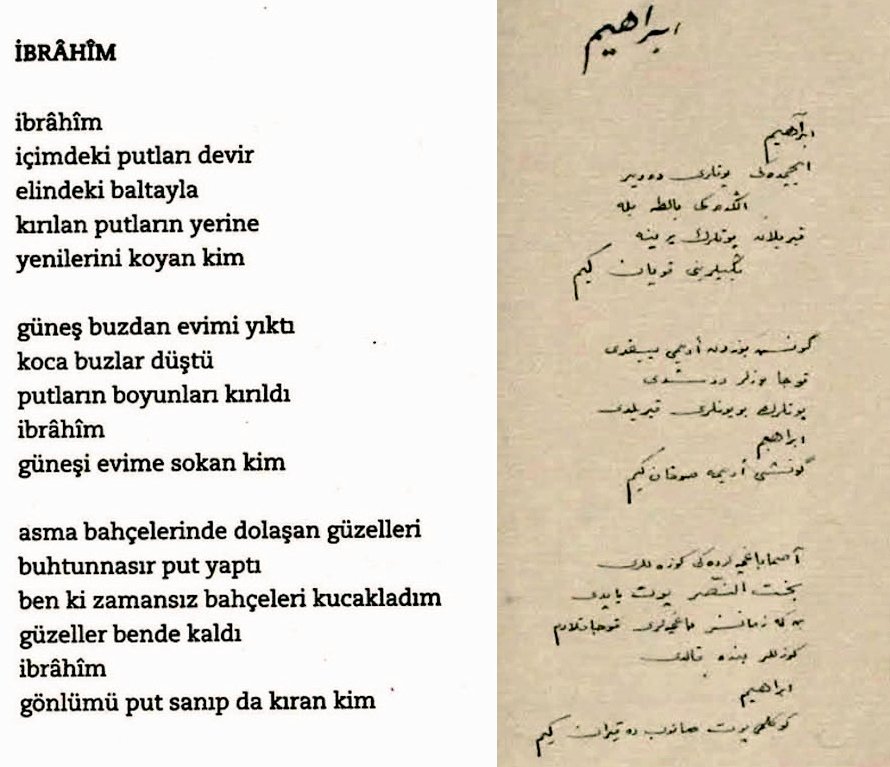 şu dizeler her seferinde fena kitliyor bizi