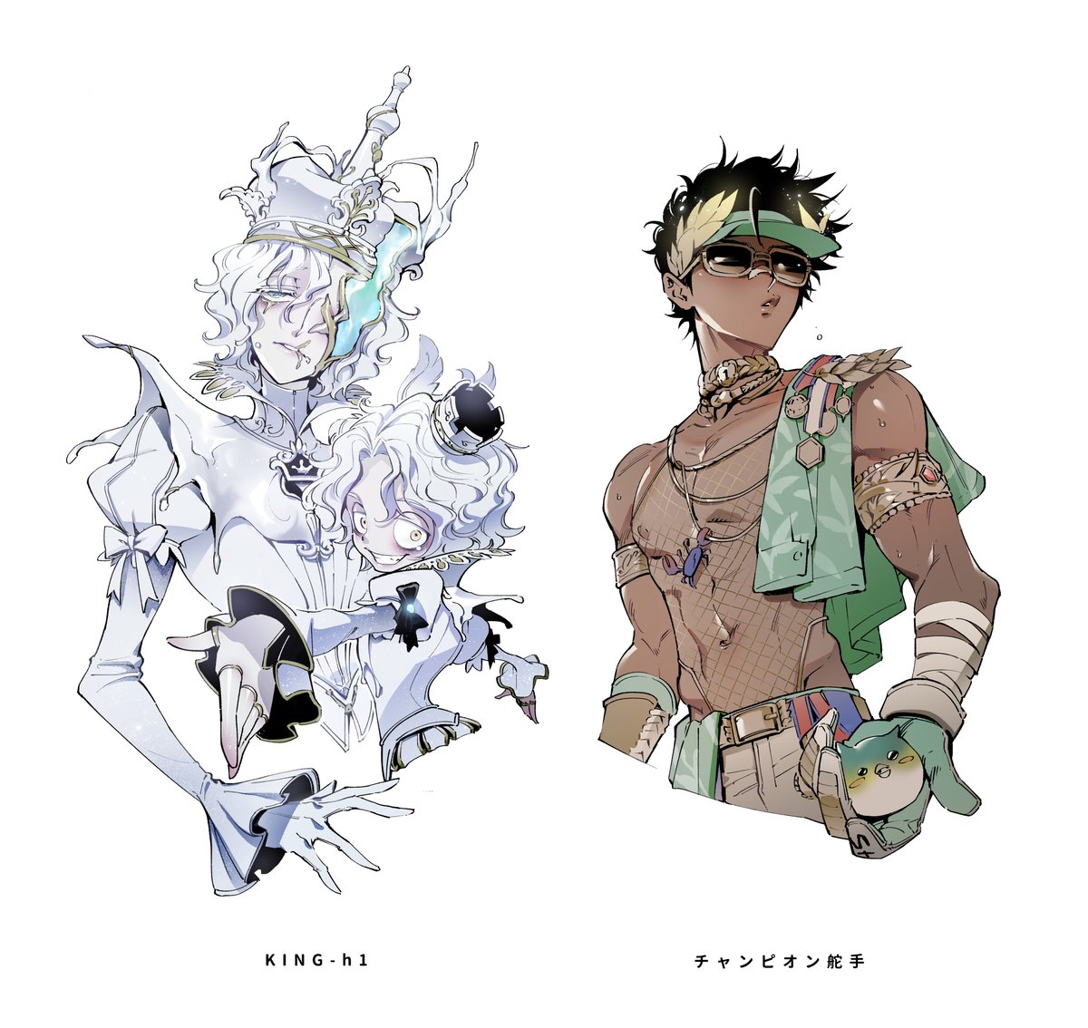 bumpinthe's tweet image. #フォロワーさんの推しが描きたい 
リク有難うございました！ひとまず４枠。後半４枠もう暫くお待ちくだされ🤓