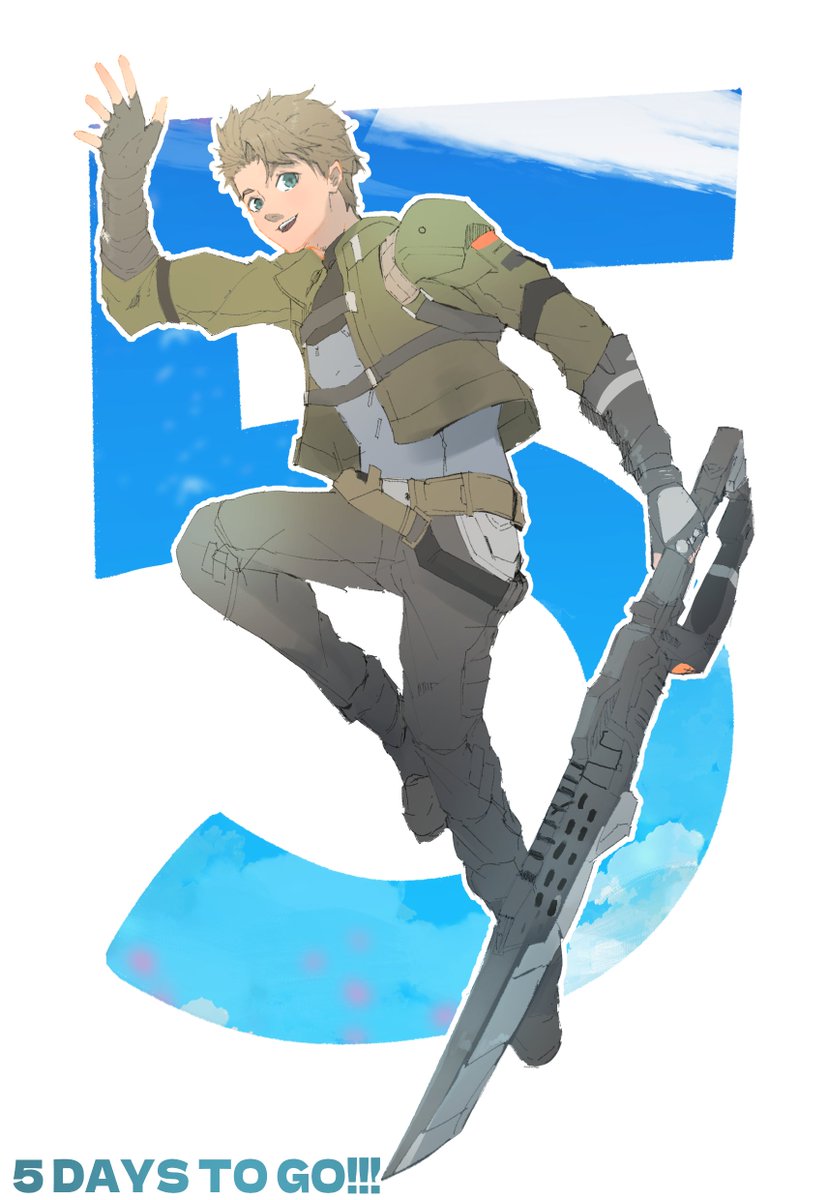 #XCXDE_Countdown only 5 days to go!!!  
#XenobladeChroniclesX #XenobladeX #ゼノブレイドX