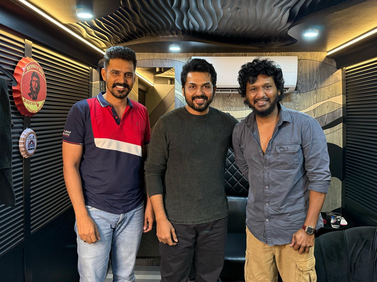 CinephileRams's tweet photo. Majaa🤩💥

#Karthi #LokeshKanagaraj https://t.co/ZJRbSiYzvi