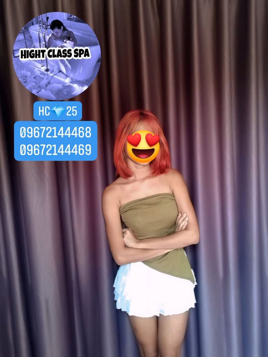 Mes77660Message's tweet photo. High Class Spa မှာLady လေးတွေကို
လူကြီးမင်းတို့စိတ်တိုင်းကျ ရွေးချယ်
ဆီလူးအနှိပ်ခံပြီး ဘာညာသွားလို့ရပါတယ်
အချောအလှအသန့်လေးတွေကို
သဘောကျတယ်ဆိုလူကြီးမင်းတို့ အကြိုက်ပါဗျ..💕💕
𝕋𝕖𝕝𝕖𝕘𝕣𝕒𝕞 𝕃𝕚𝕟𝕜.⚡️
⬇️⬇️⬇️
https://t.co/o1uIHNgHpZ
ℂ𝕒𝕝𝕝 𝕌𝕤:
📞09698809763📞
📞09698308129📞 https://t.co/LvnVOm82kr