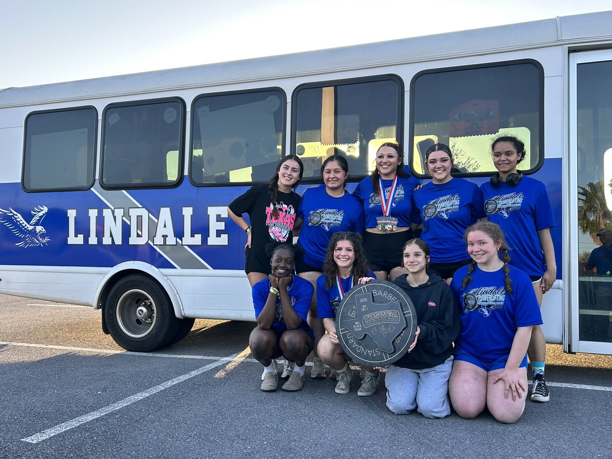Addison Frazier and Regan Wooten are the State Champions in their weight class, earning the Lady Eagles Powerlifting team 3rd as a team! 🏋️‍♀️