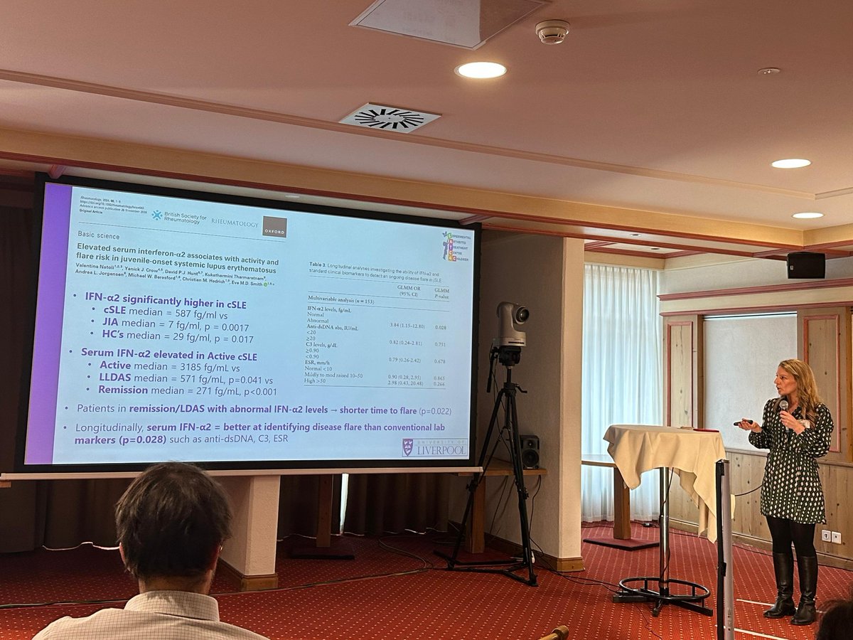 2nd day of JIR Winter School 2025 . Today, in an excellent talk Dr Eve Smith <a href="/evemdsmith_eve/">Eve smith</a>  convinced us to consider treat to target (T2T) strategy in everyday care of children with SLE #JIRWinterSchool #LupusNephritis