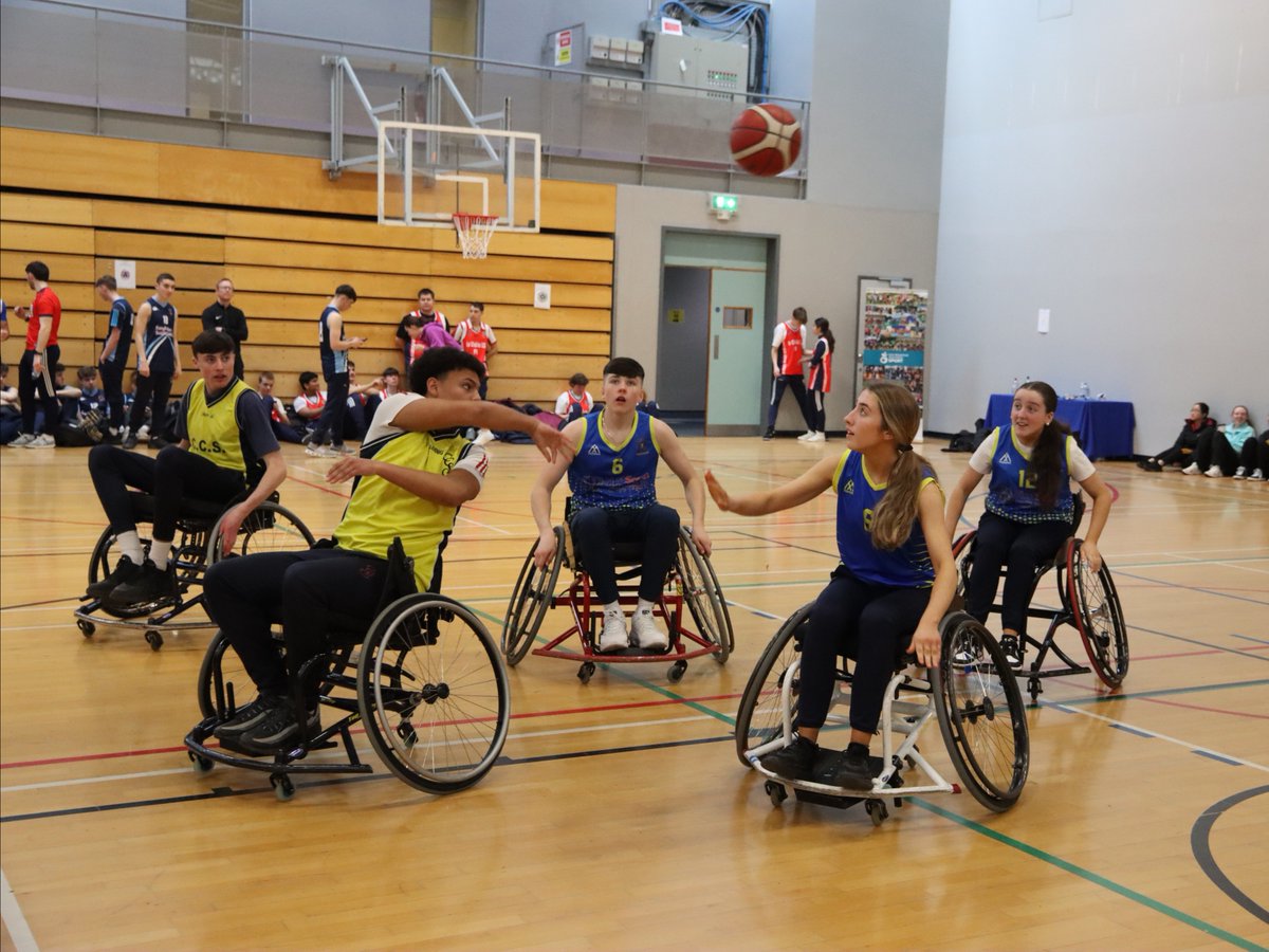 IWA-Sport (@iwasport) on Twitter photo Take a look through the lens at this year's #Bball4All event where transition year students across 32 schools took part in a Wheelchair Basketball tournament!
We were delighted to team up with <a href="/UCCSchoolofEd/">UCC School of Education</a> to make this a memorable event!
<a href="/CACSSS1/">UCC Arts, Celtic Studies and Social Sciences</a> <a href="/UCCSport/">UCC Sport</a> <a href="/MardykeArenaUCC/">MardykeArenaUCC</a> Take a look through the lens at this year's #Bball4All event where transition year students across 32 schools took part in a Wheelchair Basketball tournament!
We were delighted to team up with <a href="/UCCSchoolofEd/">UCC School of Education</a> to make this a memorable event!
<a href="/CACSSS1/">UCC Arts, Celtic Studies and Social Sciences</a> <a href="/UCCSport/">UCC Sport</a> <a href="/MardykeArenaUCC/">MardykeArenaUCC</a>