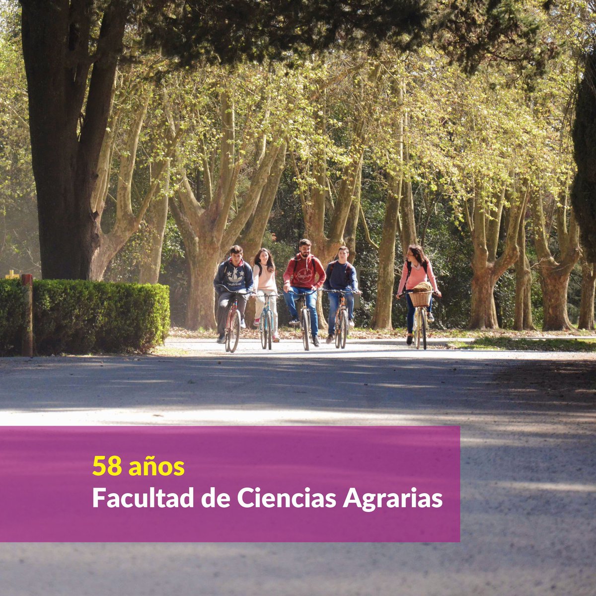 ¡Feliz cumpleaños a toda la comunidad de nuestra querida <a href="/agrariasunr/">Agrarias UNR</a> 🎂!